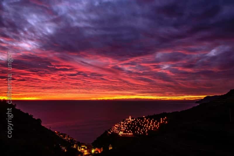 L'8 dicembre si riaccender&agrave; la magia del presepe luminoso di Manarola