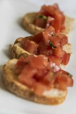 bruschetta liguria