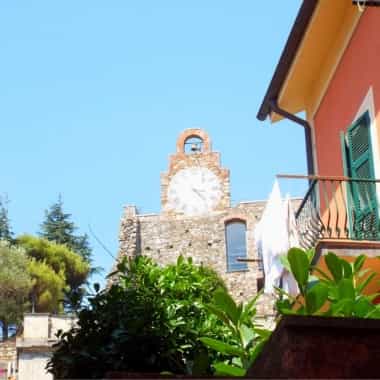 torre dell'orologio castello bonassola