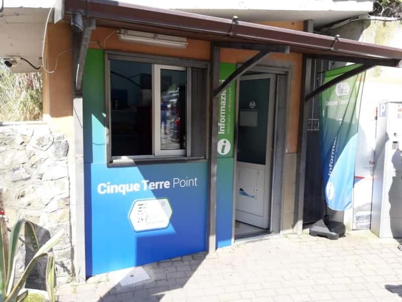 New tourist Info Point in Manarola