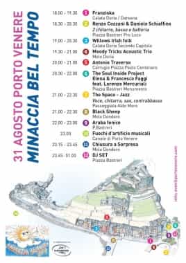 portovenere minaccia bel tempo