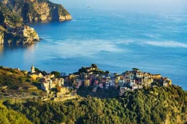Corniglia dall'alto